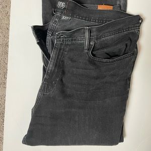 BDG Black Denim Jeans Urban Outfitters Distressed Dad Fit Vintage Feel 90s